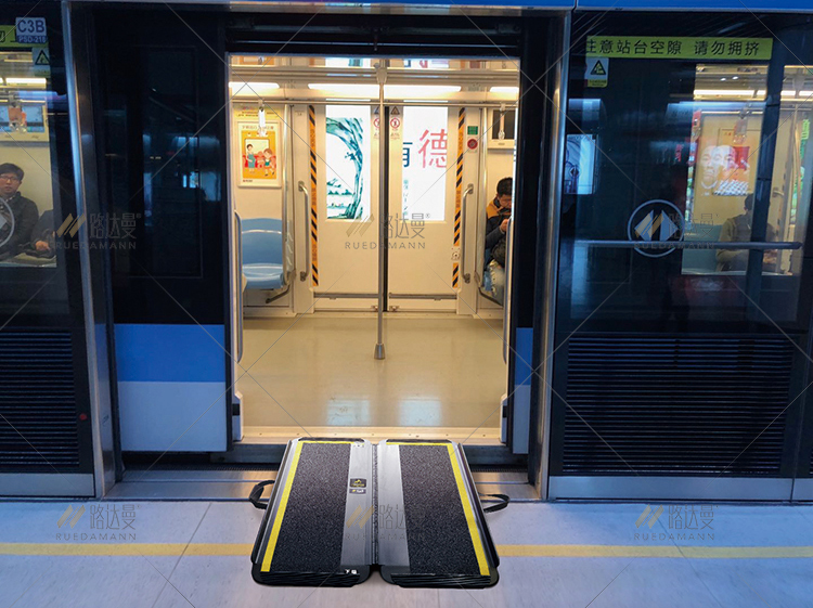 Ramp board for subway