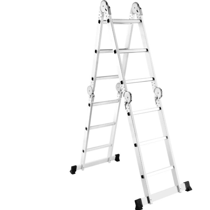 Thickened aluminum alloy ladder joint ladder