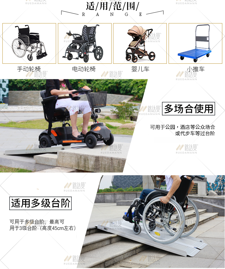 残疾人轮椅地铁通道台阶板(图11)